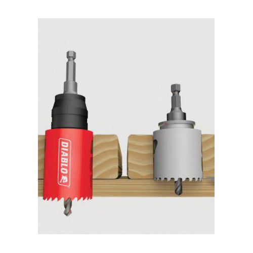 DIABLO® DHS0938 Hole Saw, 15/16 in Dia Saw, 2-3/8 in D Cutting, Bi-Metal Body