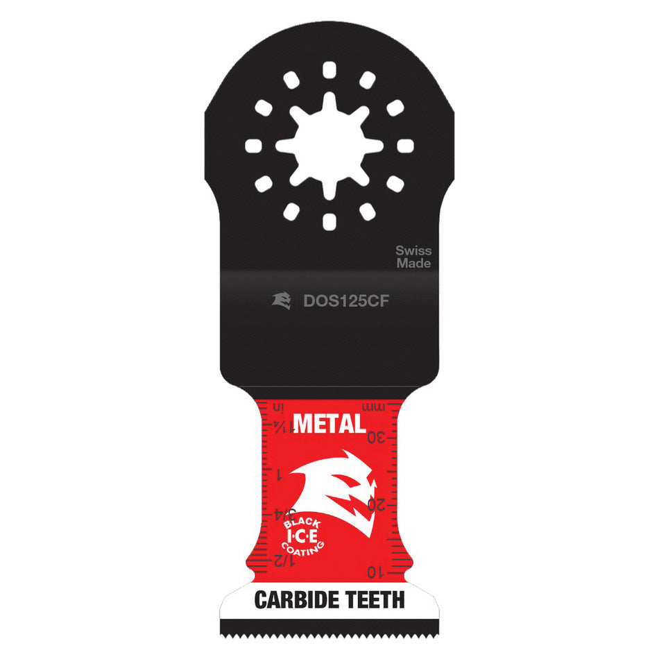 DIABLO® DOS125CF3 Oscillating Blade, Starlock Blade, 1-1/4 in W Blade, Carbide Blade