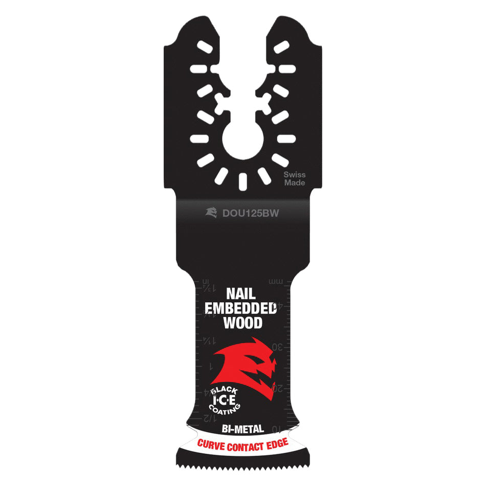 DIABLO® DOU125BW Oscillating Blade, Universal Fit Blade, 1-1/4 in W Blade, Bi-Metal Blade