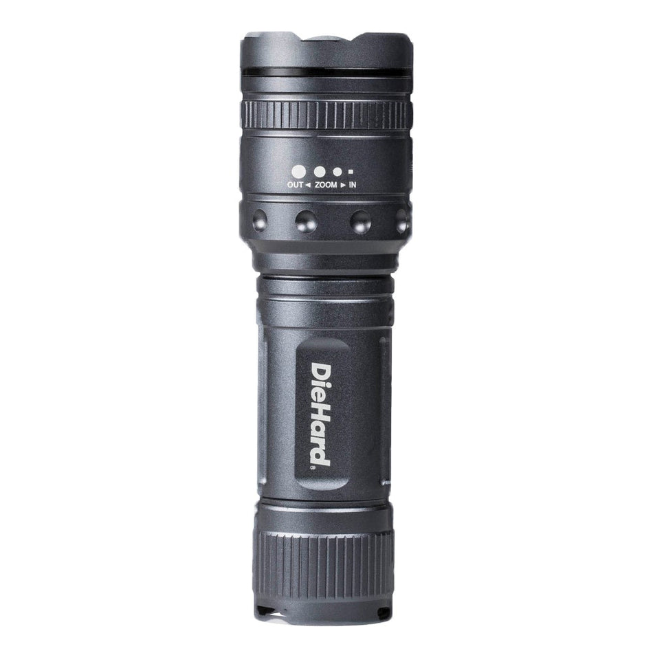 DORCY 41-6123 Flashlight, 150 Lumens, 1700 Lumens Lumens, 266 m Beam Distance, Gray Housing