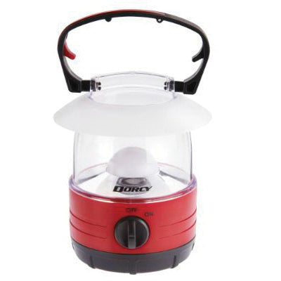 DORCY 41-1017 Mini Lantern, AA Battery, 4 -Lamp, 40 Lumens, 70 hr Run Time, Blue/Purple/Red/Yellow Body