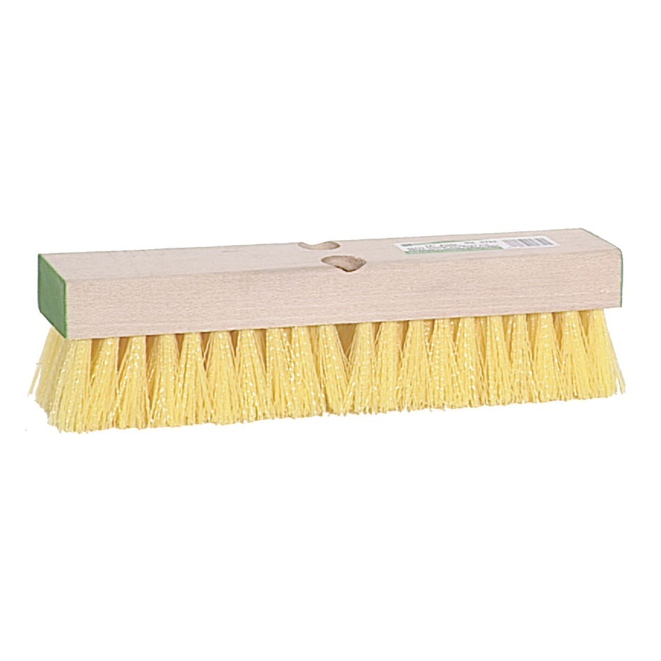 DQB 08760 Deck Scrub, 10 in L Brush, Tampico Bristle, Polypropylene Bristle, 2 in L Trim