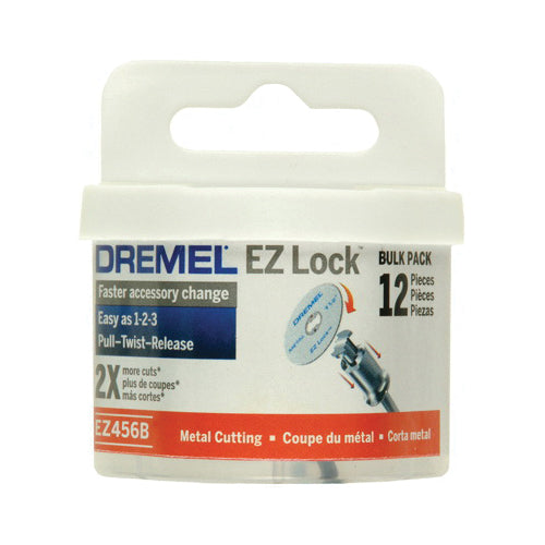 DREMEL® EZ Lock™ EZ456B Cut-Off Wheel, 1/8 in Dia, 1/8 in Thick