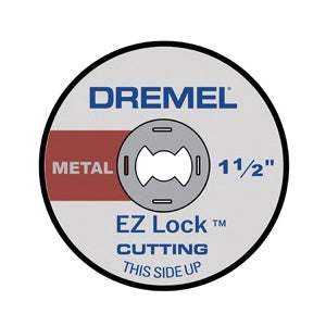 DREMEL® EZ Lock™ EZ456B Cut-Off Wheel, 1/8 in Dia, 1/8 in Thick