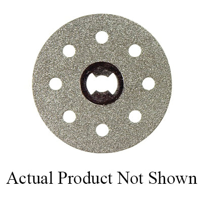 DREMEL® EZ545 Diamond Wheel, 1-1/2 in Dia, 0.024 in Thick, 1/8 in Arbor, Diamond Abrasive