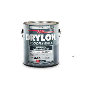 DRYLOK® 209 Series 20913 Floor and Wall Waterproofer, Liquid, Milky White, Amine, Latex Base, 1 gal