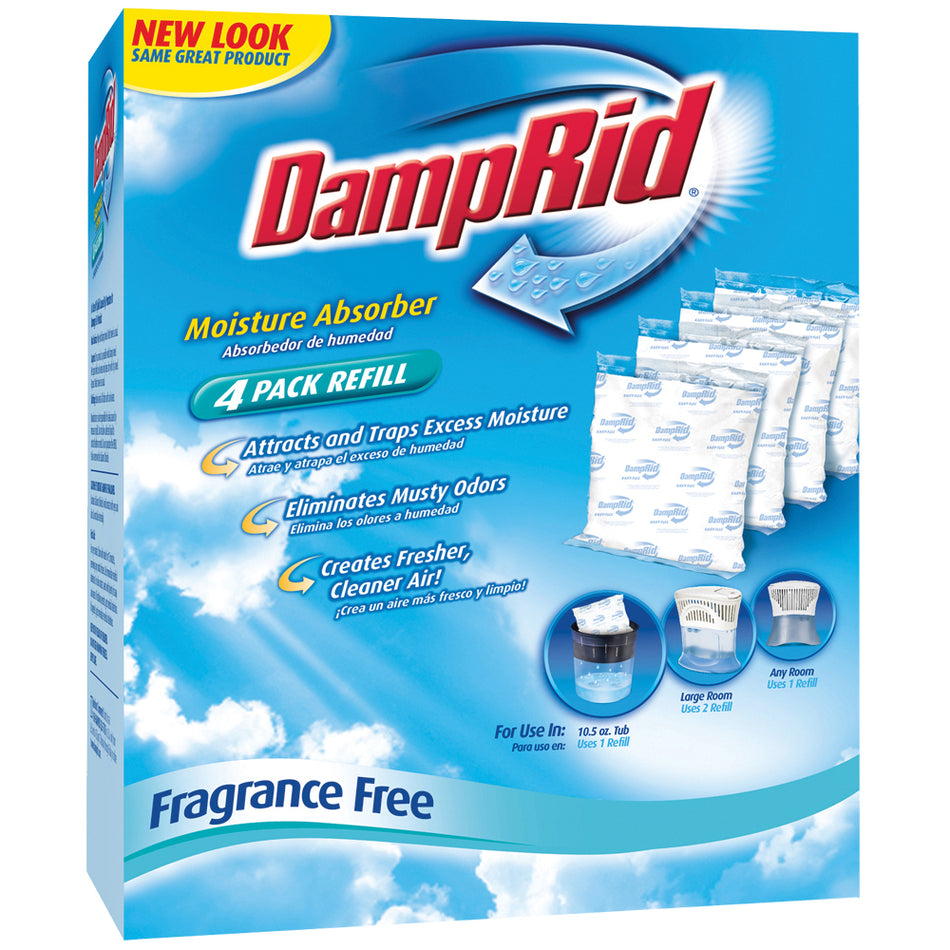 DampRid® FG92 Refillable Moisture Absorber, White