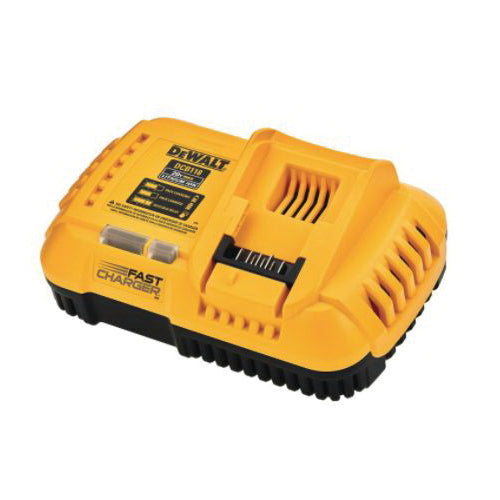 DeWALT® GUARANTEED TOUGH® DCB118 Fan Cooled Fast Charger, 120 VAC, 8 Ah Battery Capacity, 20/60 VDC Battery, 1-Port