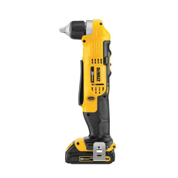 DeWALT® DCD740C1 Drill/Driver Kit, Tool/Kit: Kit, 0 to 360 in-lb, 3/8 in Chuck, Ratcheting Chuck, 20 VDC, 1.5 Ah