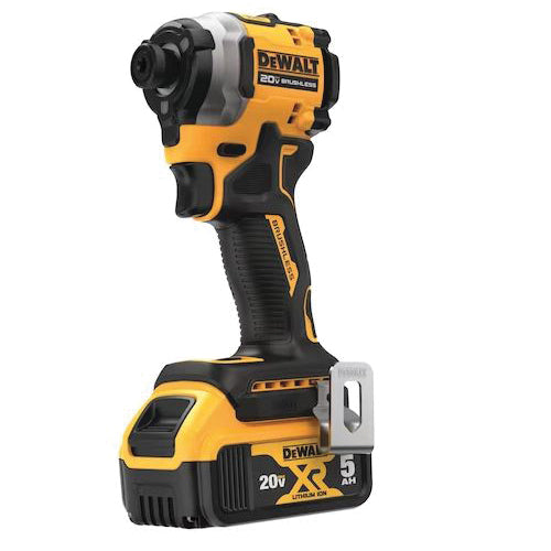 DeWALT® ATOMIC™ DCF850P1 Cordless Impact Driver Kit, Tool/Kit: Kit, 1/4 in Drive, 1825 ft-lb, 0 to 3800 ipm, 20 V, 5 Ah