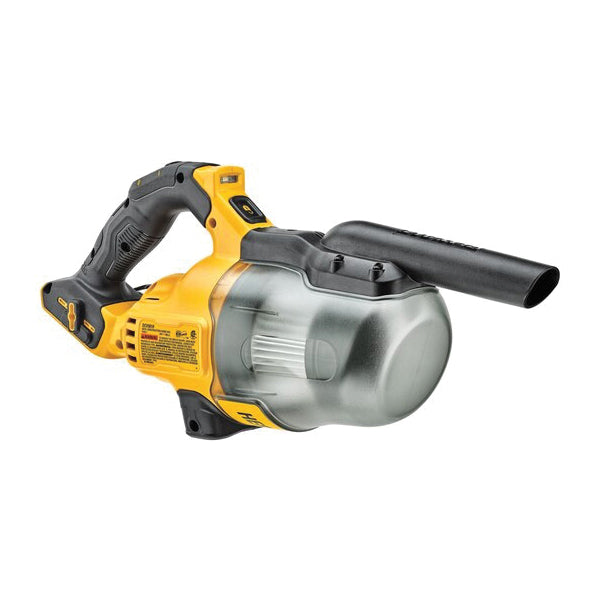 DeWALT® DCV501HB Brushed Cordless Dry Hand Vacuum, 20 V Power Supply, HEPA Filtration, 46 cfm Air Flow