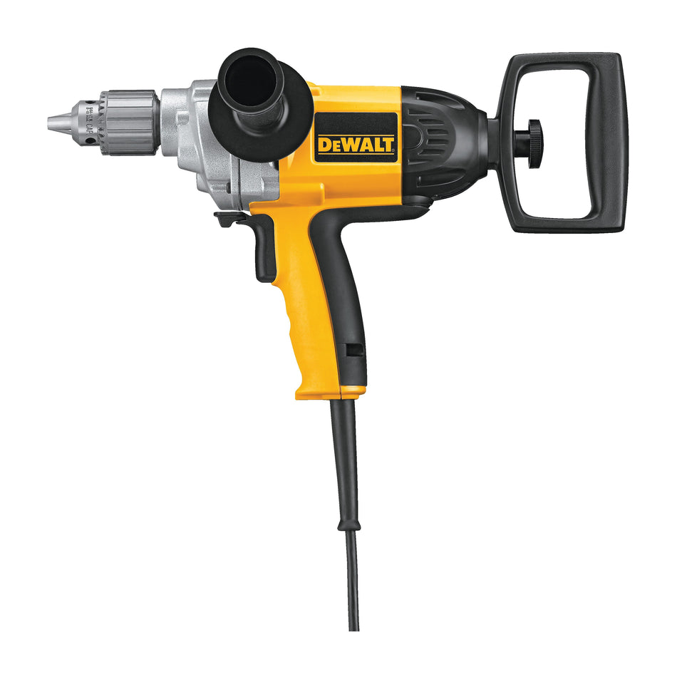 DeWALT® DW130V VSR Drill, Tool/Kit: Tool, 1/2 in Chuck, Keyed Chuck, 120 VAC, 0 to 550 rpm Speed, 15-1/2 in OAL