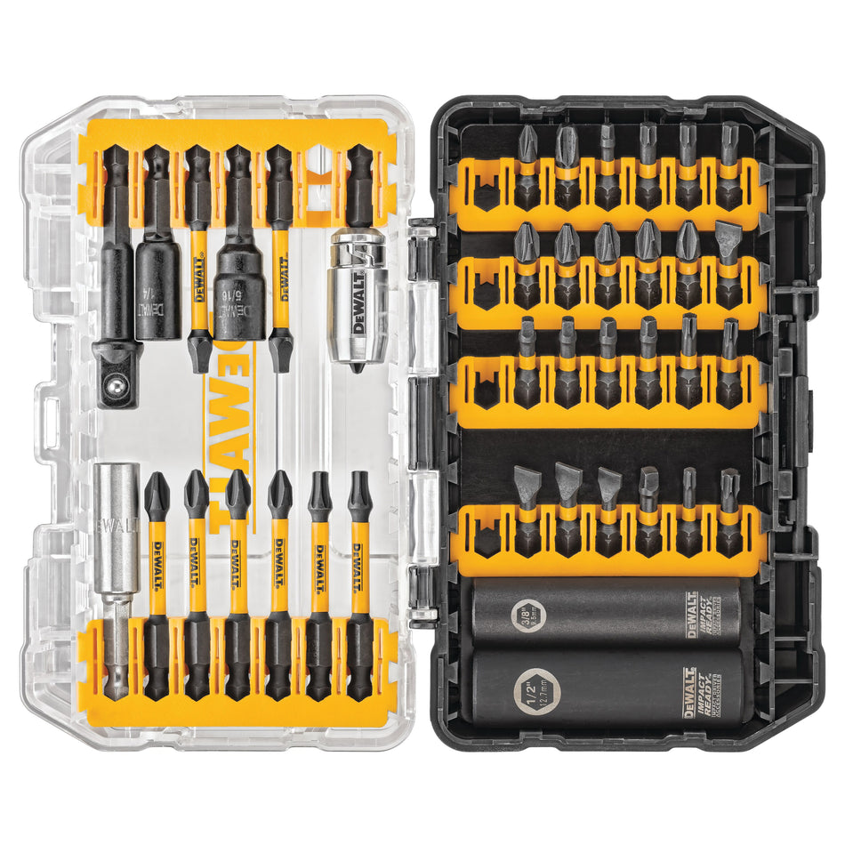 DeWALT® GUARANTEED TOUGH® IMPACT READY® FlexTorq™ DWA2T40IR Screwdriver Bit Set, 40-Piece