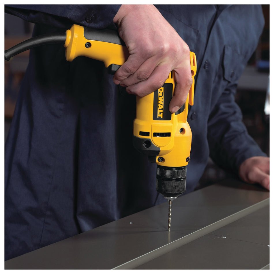 DeWALT® DWD112 VSR Drill, Tool/Kit: Tool, 3/8 in Chuck, Keyless Chuck, 120 VAC, 0 to 2500 rpm Speed, 9-1/2 in OAL