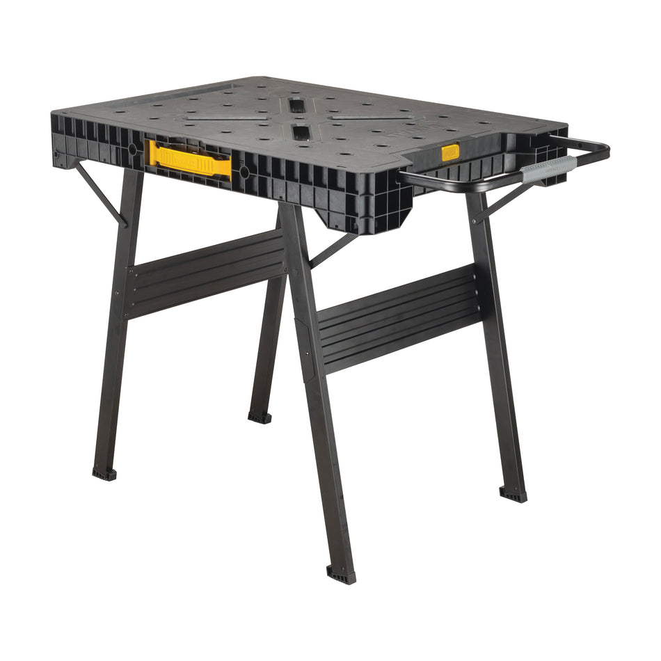 DeWALT® DWST11556 Express Workbench, 23.63 in W, 4.329 in H, 33.15 in D, Large Work Surface, Metal, Black/Yellow