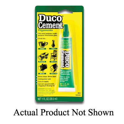 Devcon® DUCO® 62435 Cement, Liquid, Clear, Solvent, 16 hr Curing, 1 fl-oz, Tube