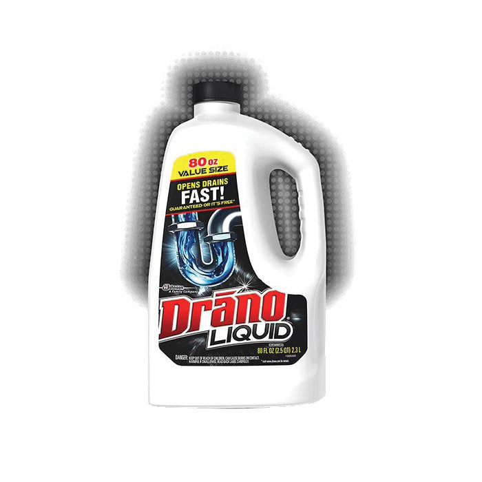 Drano® 00116 Drain Cleaner, 32 oz, Bottle, Liquid