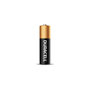 DURACELL® CopperTop DURMN1500B8Z Battery, Alkaline, AA, 2.85 Ah, 1.5 V Nominal, Non-Rechargeable