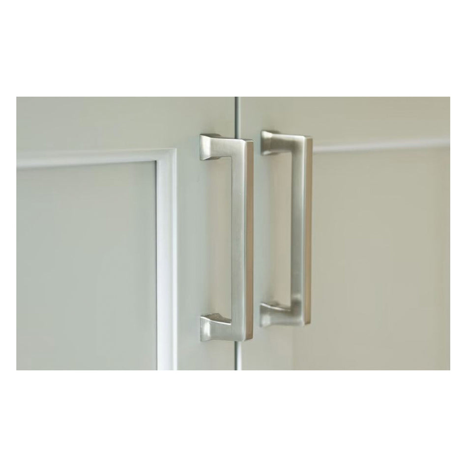 EMTEK® ART DECO Series 86424US10B Alexander Cabinet Pull, 4-1/8 in L Handle, 1-1/8 in Projection, Oil-Rubbed Bronze