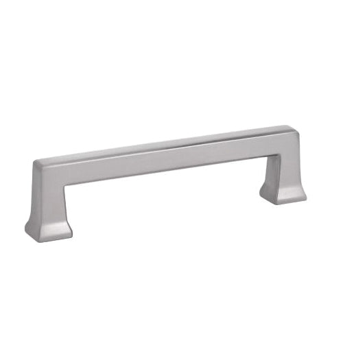 EMTEK® ART DECO Series 86425US15 Alexander Cabinet Pull, 4-5/8 in L Handle, 1-1/8 in Projection, Satin Nickel