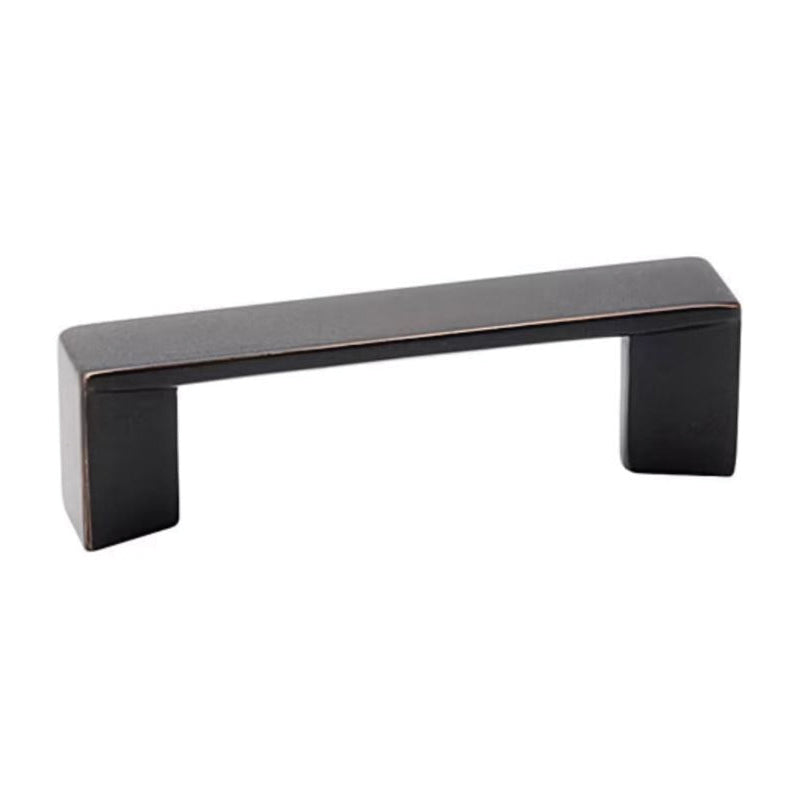 EMTEK® CONTEMPORARY Series 86438US10B Trinity Cabinet Pull, 8-1/2 in L Handle, 1 in Projection, Oil-Rubbed Bronze