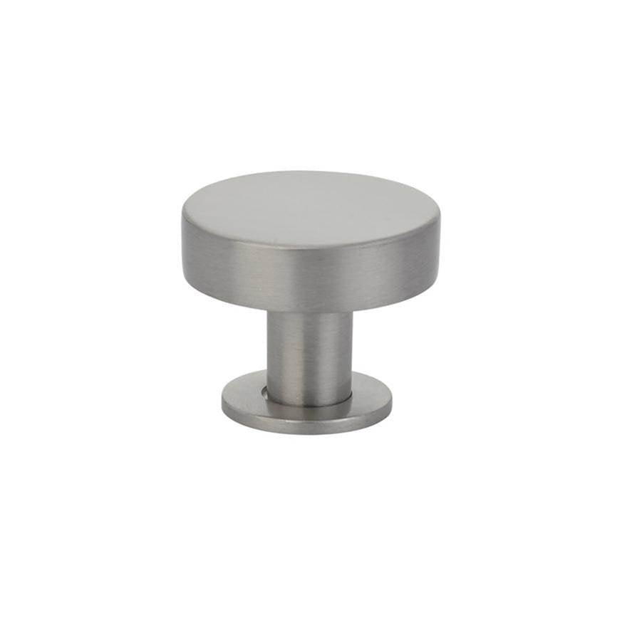 EMTEK® 86321US15 Cadet Cabinet Knob, 1-1/8 in Projection, Satin Nickel