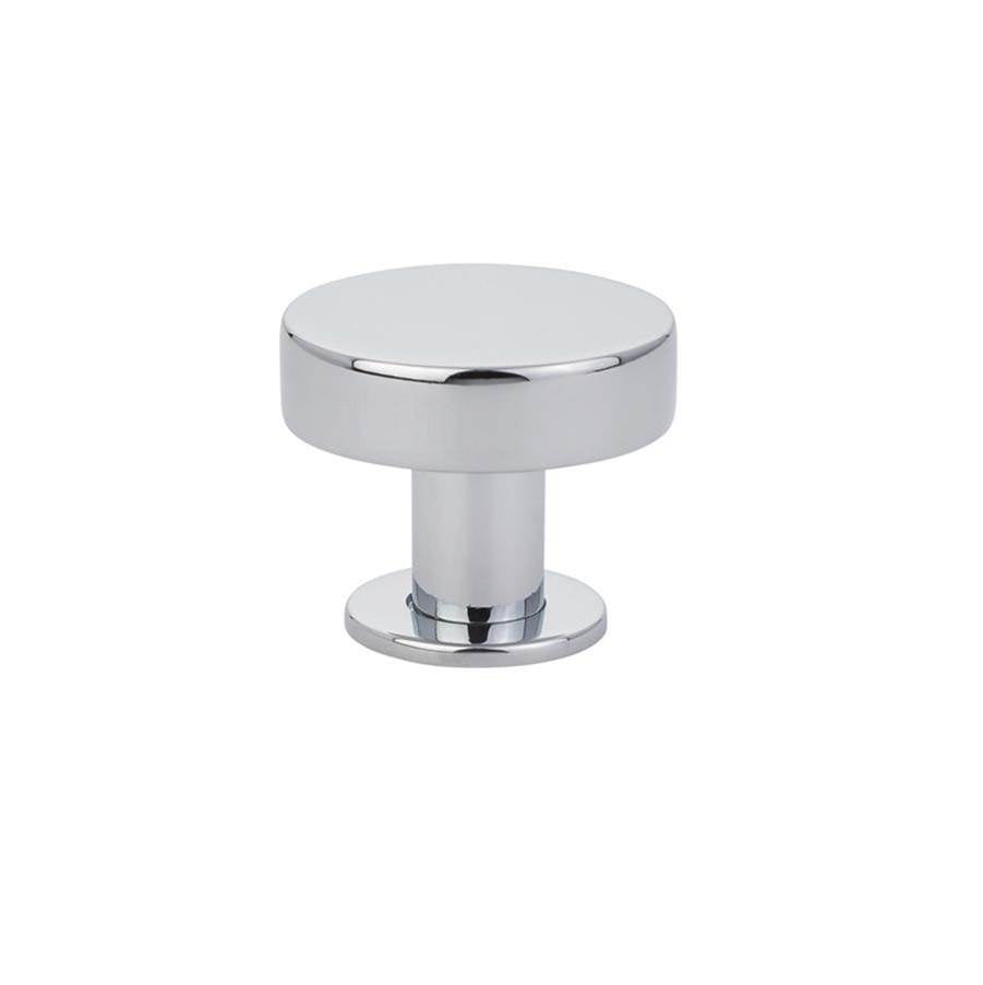 EMTEK® 86322US26 Cadet Cabinet Knob, 1-1/8 in Projection, Polished Chrome