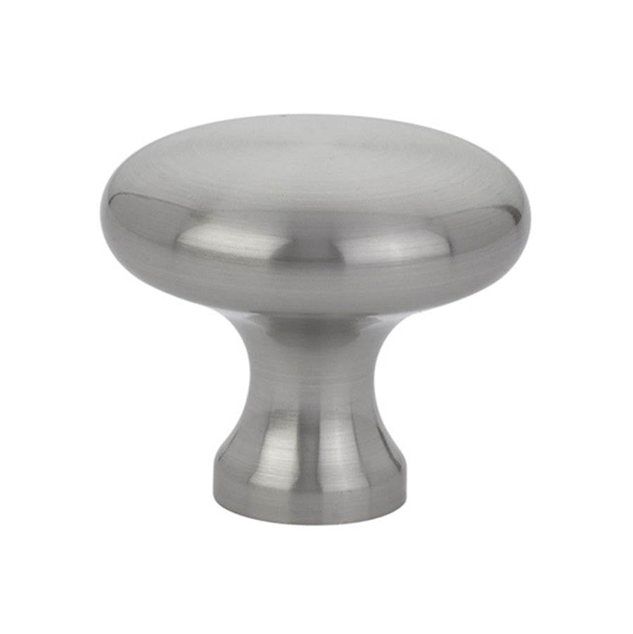 EMTEK® 86014US15 Providence Cabinet Knob, 1-1/8 in Projection, Satin Nickel