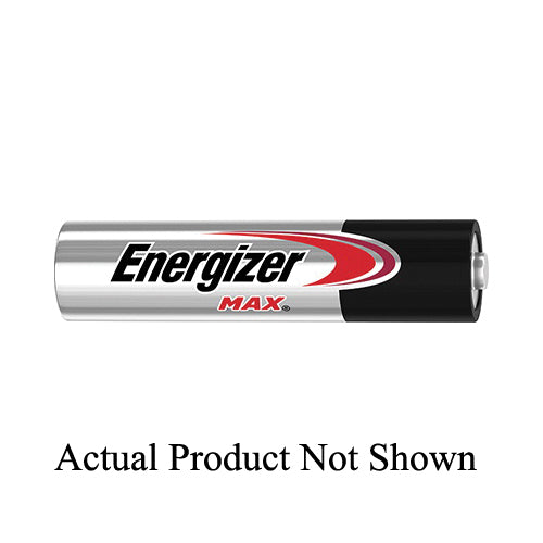 Energizer® MAX® E92LP-16 Battery, Alkaline, AAA, 1250 mAh, 1.5 V Nominal, Non-Rechargeable