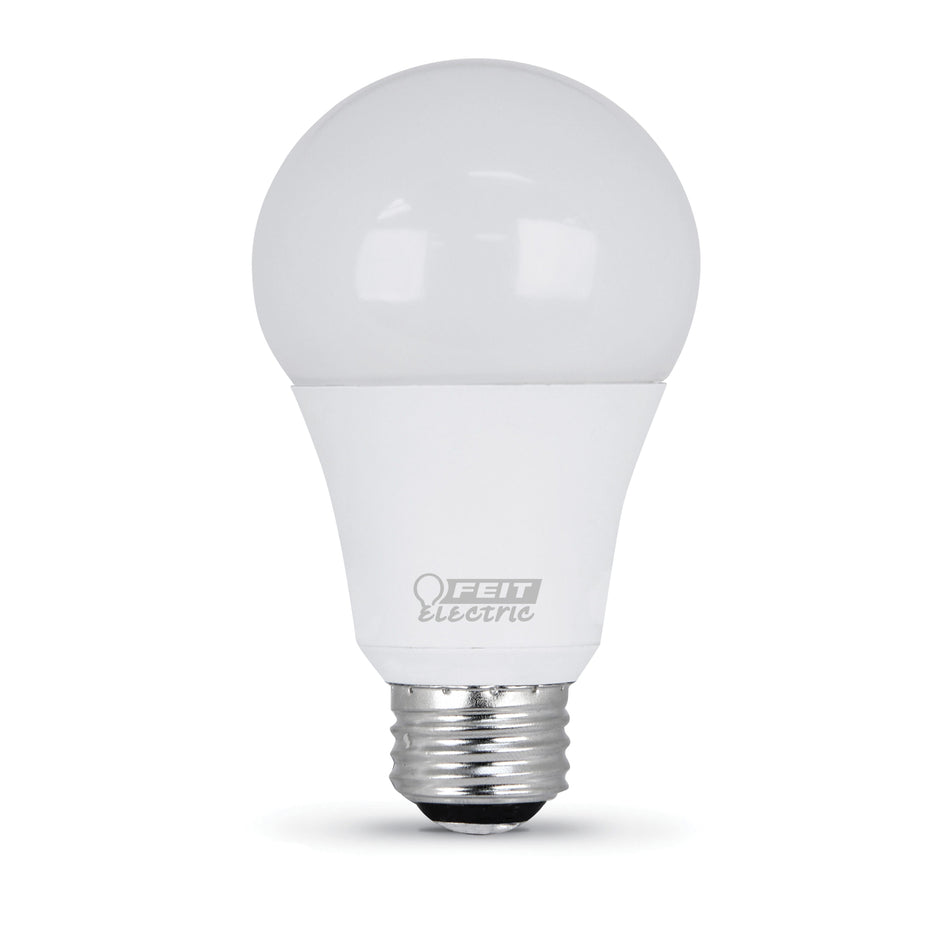 FEIT Electric A30/100/927CA LED Bulb, 5 W, 9 W, 15 W, Arbitrary, Medium, White, 2700 K, 180 deg Beam