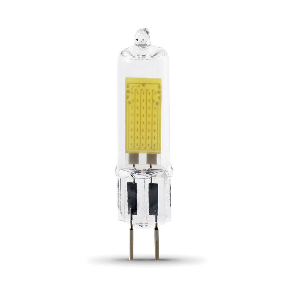 FEIT Electric BPLVMR11/830CA LED Bulb, 3 W, Multi-Faceted Reflector, Bi-Pin, Frosted, 3000 K, 245 Lumens