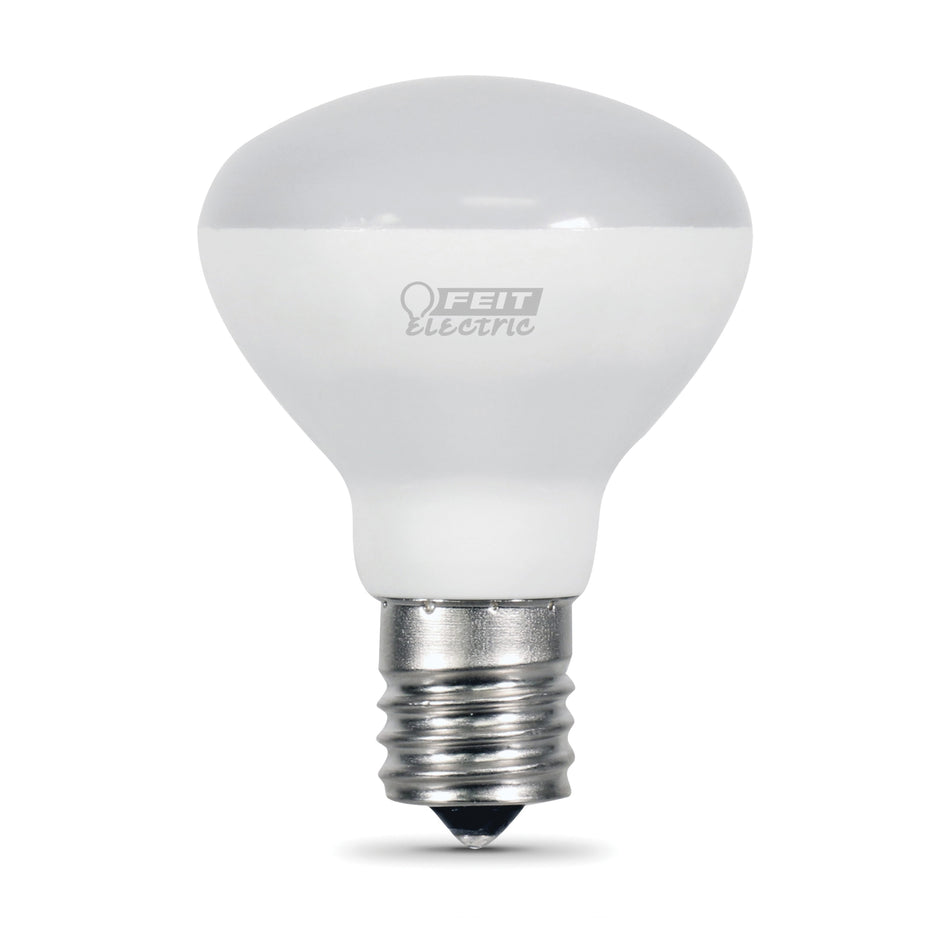 FEIT Electric BPR14DM/927CA LED Bulb, 3.3 W, Blown Reflector, Medium, White, 2700 K, 300 Lumens, 110 deg Beam