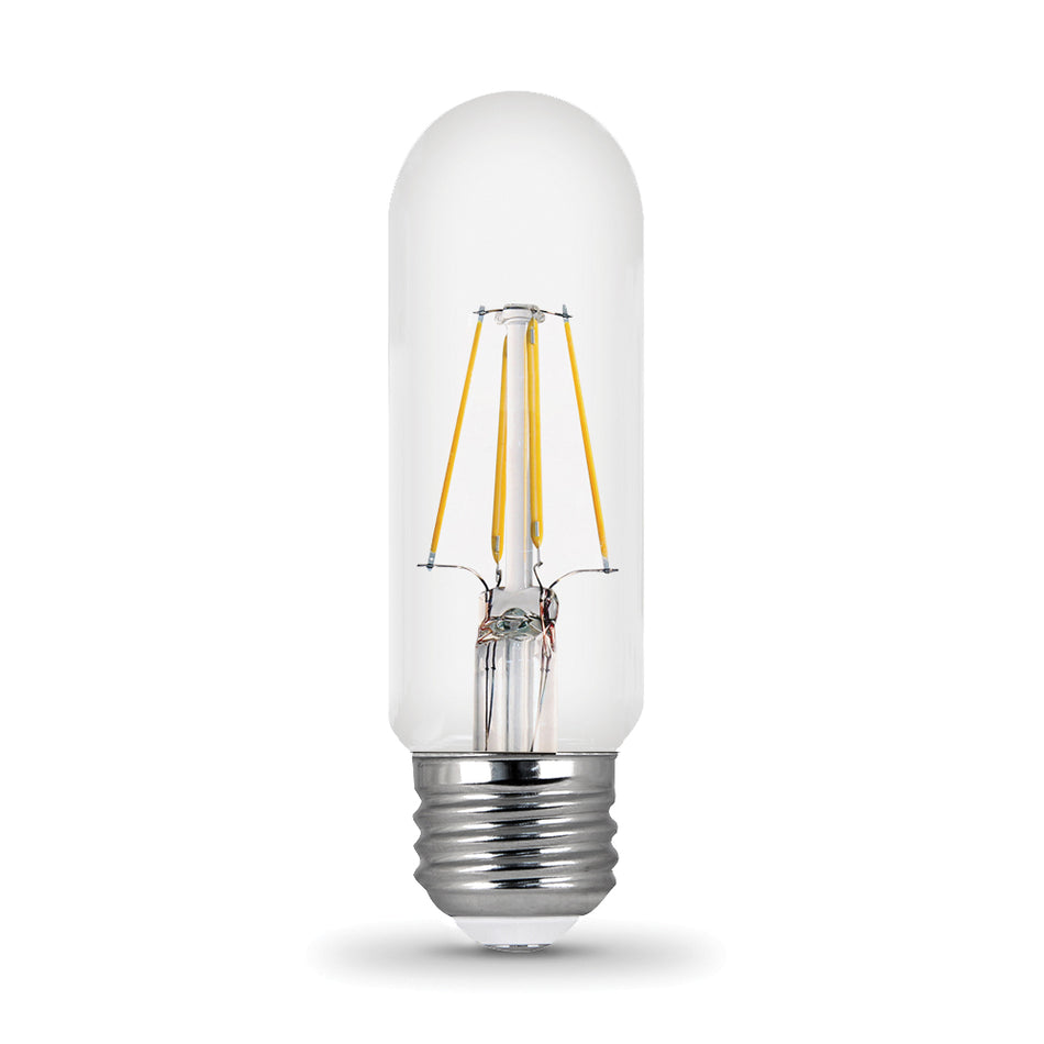 FEIT Electric BP40T8N/SU/LED LED Bulb, 3.5 W, Tubular, Intermediate, Clear, 3000 K, 270 Lumens