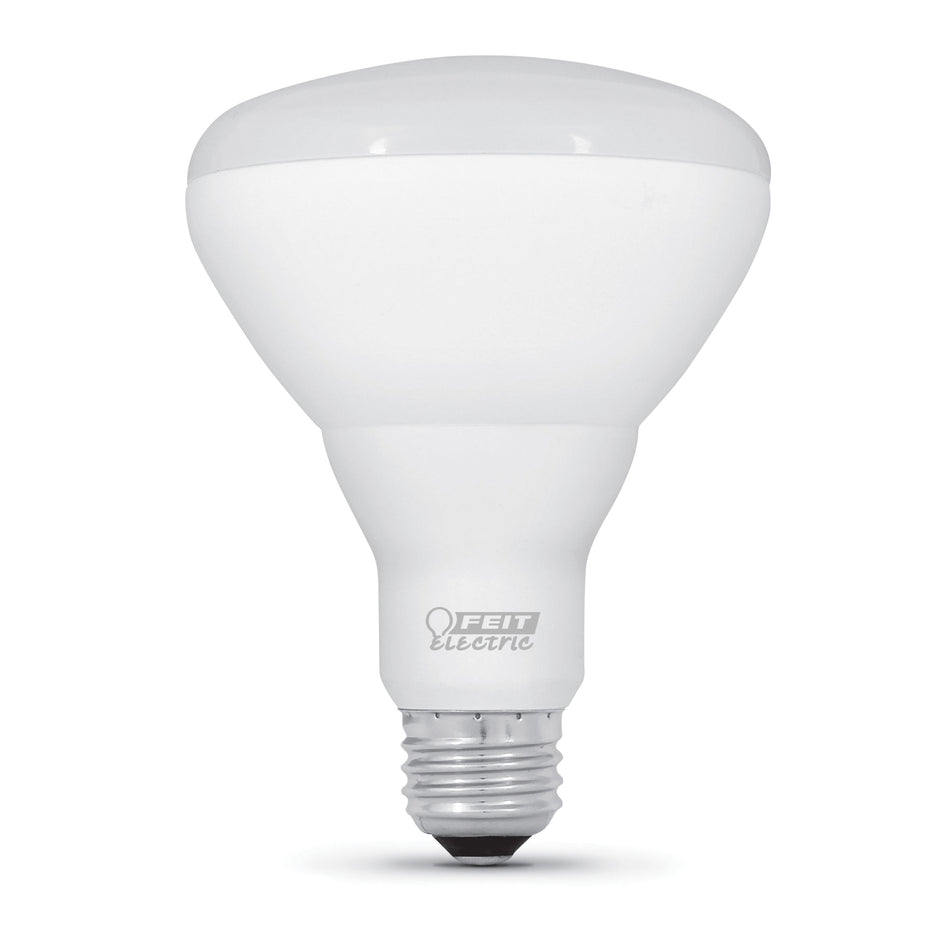 FEIT Electric BR30DM/950CA LED Bulb, 7.2 W, Bulged Reflector, Medium, White, 5000 K, 650 Lumens, 110 deg Beam