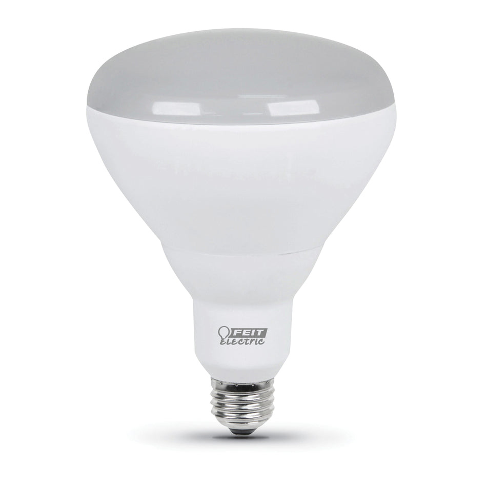 FEIT Electric BR30DMHO/927CA LED Bulb, 12.2 W, Bulged Reflector, Medium, Frosted, 2700 K, 1100 Lumens, 120 deg Beam