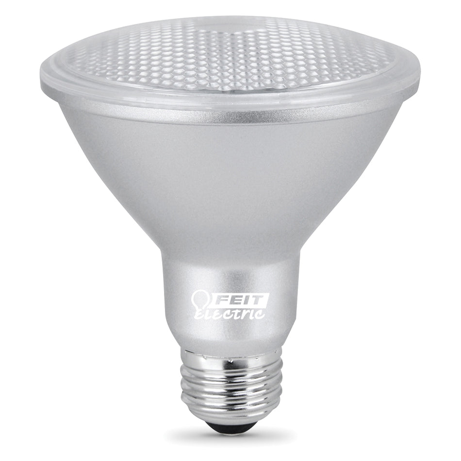 FEIT Electric PAR20DM/950CA LED Bulb, 5 W, Parabolic, Medium, Silver, 5000 K, 450 Lumens, 40 deg Beam