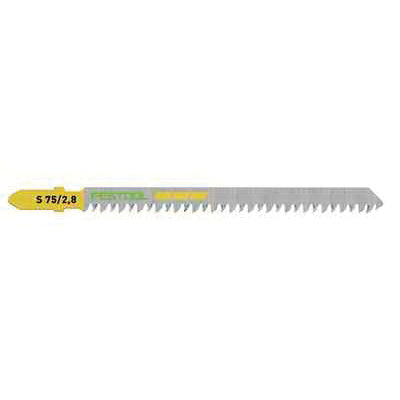 FESTOOL 204260 Jig Saw Blade, 3 in L, Straight Cut, 9 TPI TPI, Cut Materials: Wood