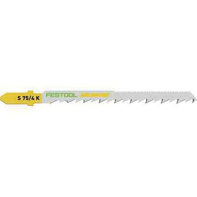 FESTOOL 204265 Jig Saw Blade, 3 in L, Curve Cut, 6 to 7 TPI TPI, Cut Materials: Wood