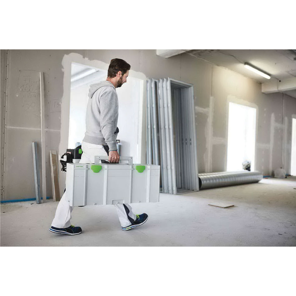 FESTOOL 204851 Systainer With Adjustable Leg, 11.65 in W, 13.27 in H