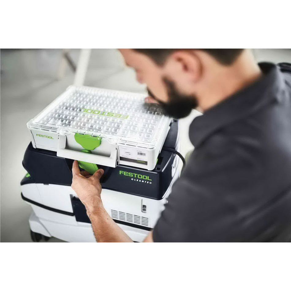 FESTOOL 204854 Systainer Organizer With Adjustable Leg, 11.65 in W, 3-1/2 in H