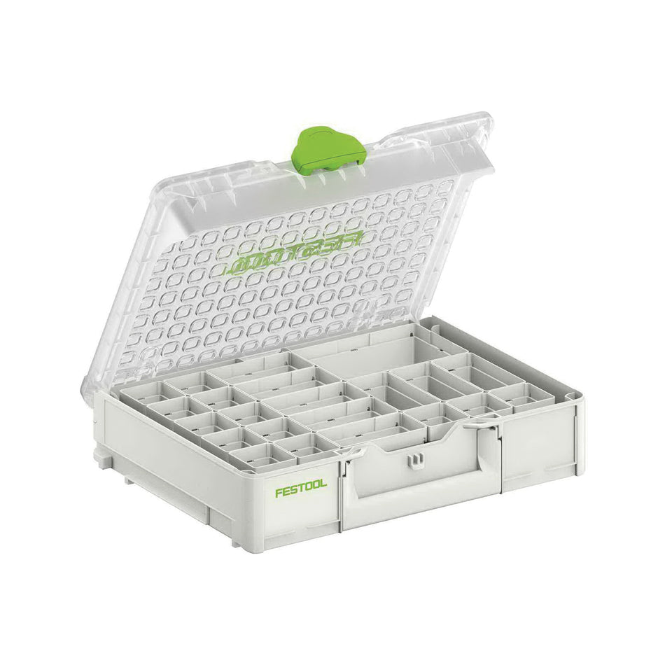 FESTOOL 204853 Systainer Organizer With Adjustable Leg, 11.65 in W, 3-1/2 in H