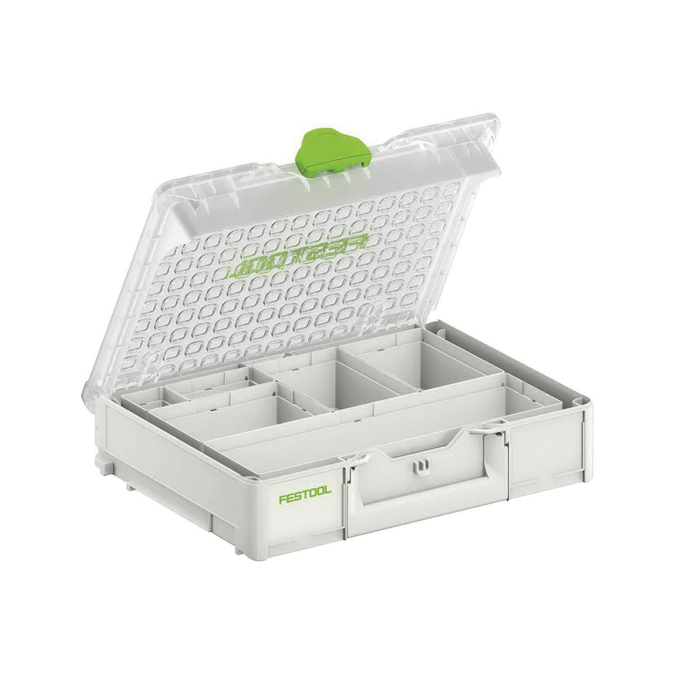 FESTOOL 204854 Systainer Organizer With Adjustable Leg, 11.65 in W, 3-1/2 in H