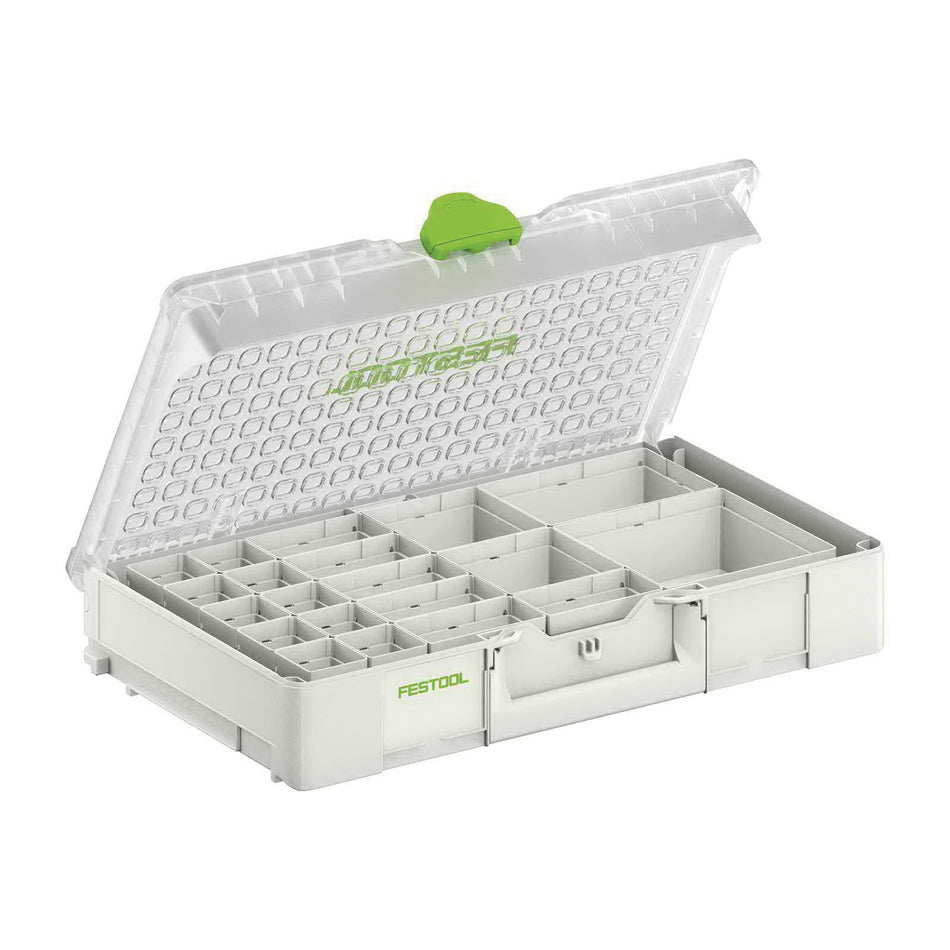 FESTOOL 204856 Systainer Organizer With Adjustable Leg, 11.65 in W, 3-1/2 in H