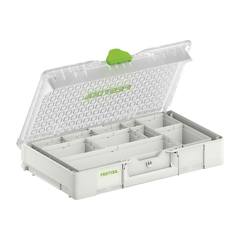 FESTOOL 204857 Systainer Organizer With Adjustable Leg, 11.65 in W, 3-1/2 in H