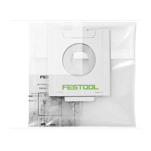 FESTOOL 497540 Disposable Bag, Plastic