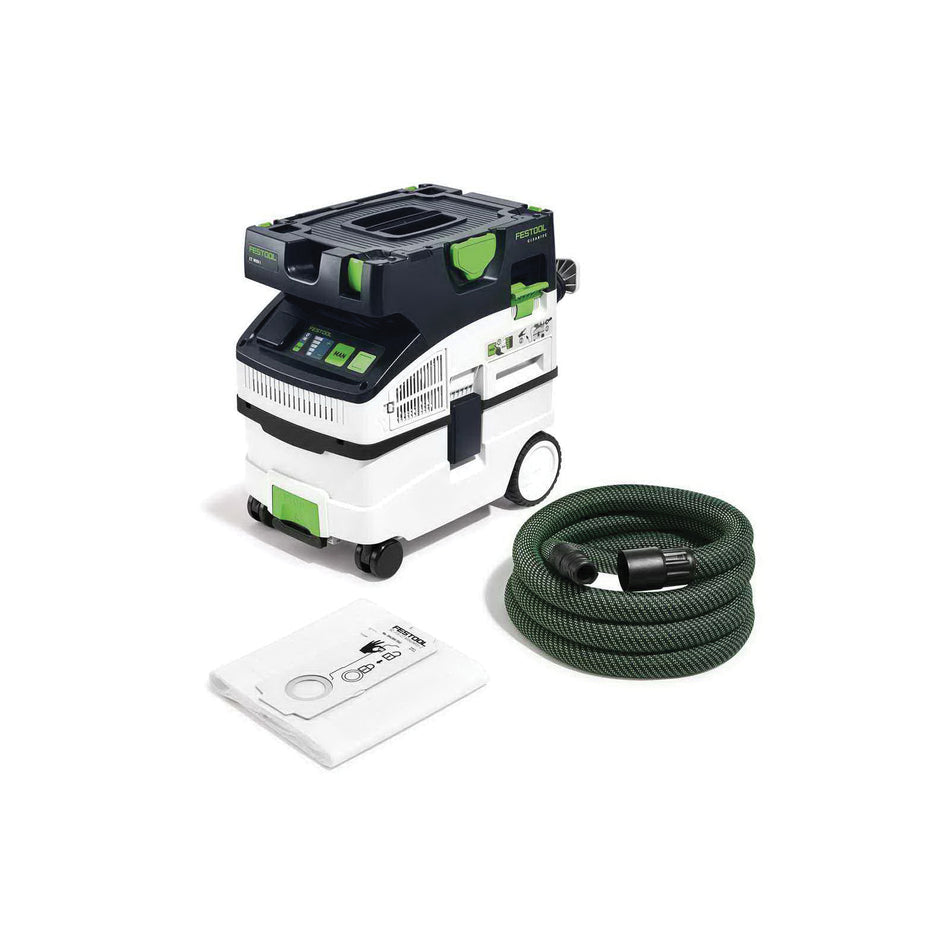 FESTOOL 574837 Dust Extractor, 24000 Pa Pressure, 130 cfm Air Flow