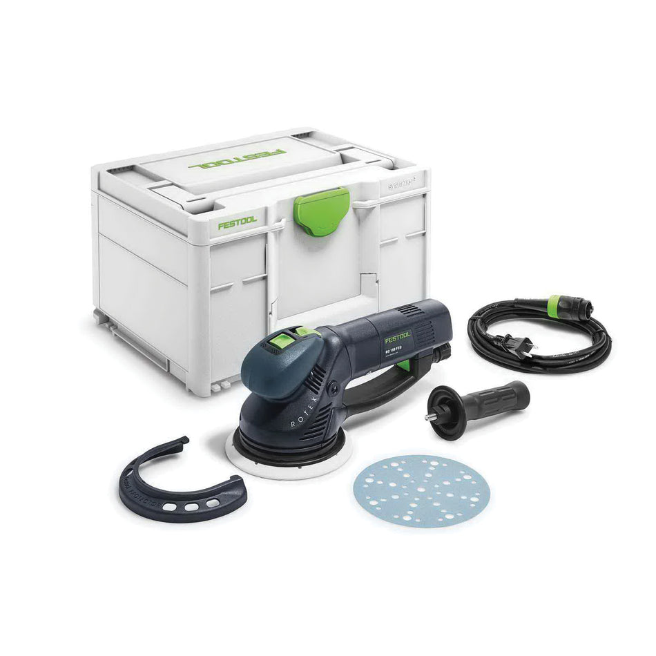 FESTOOL 576028 Multi-Mode Sander, Tool/Kit: Tool, 6 in Pad, 720 W, 3300 to 6800 rpm Speed