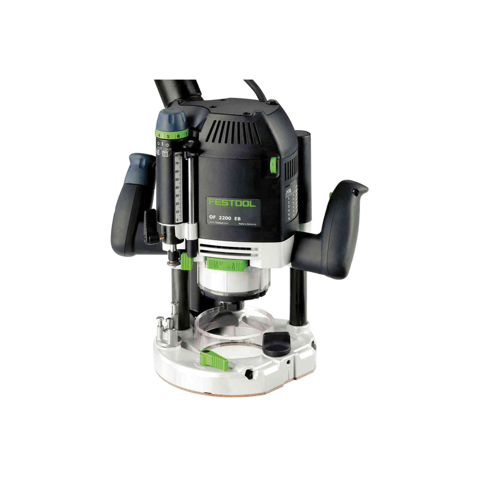 FESTOOL 576223 Router, Tool/Kit: Kit, 1/2 in Collet, 2200 W, 10000 to 22000 rpm Speed