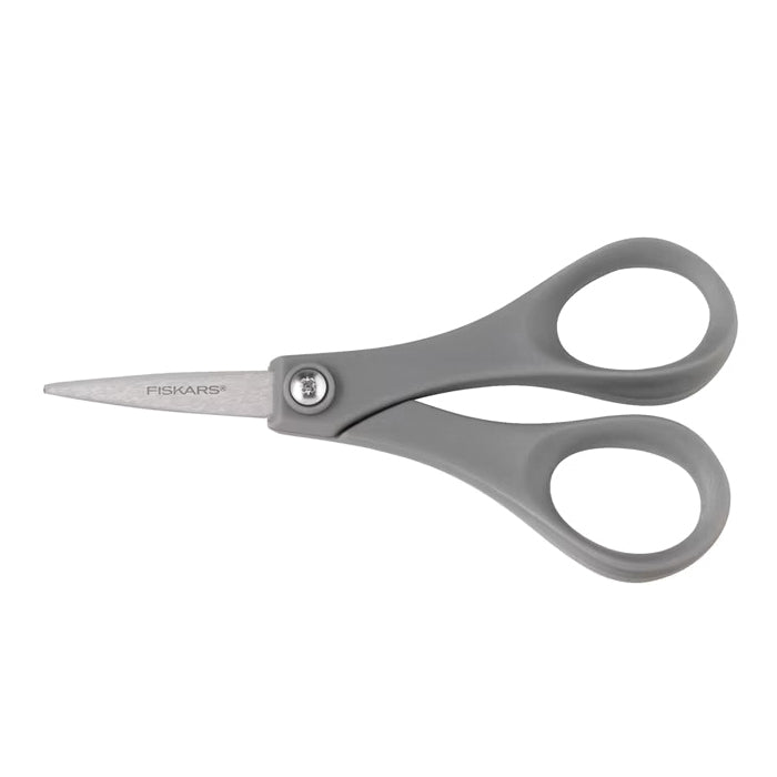 FISKARS® 146810-1003 Detail Scissors, Stainless Steel Blade, Double Loop Handle