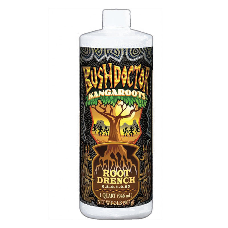 FOXFARM® Bush Doctor® Kangaroots® FBKQ Root Drench Inoculant, Liquid, Dark Brown, 1 qt